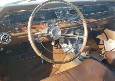 1963 pontiac grand prix - interior