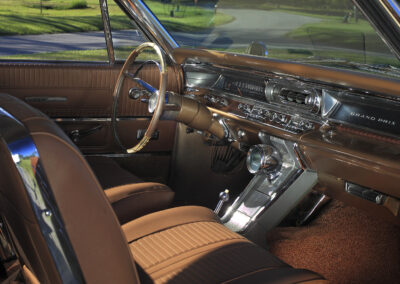 1963 pontiac grand prix - interior front