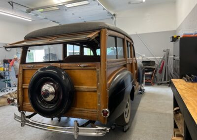 1948 Ford Woodie Wagon - back
